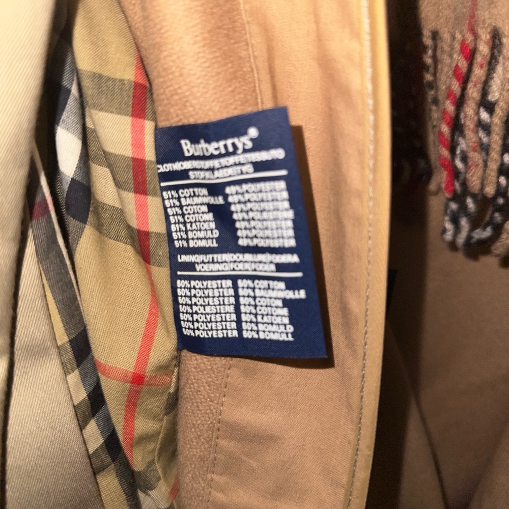 Burberry lined trench coat - Picture 7 of 13
